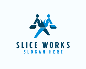 Corporate Work Employee  logo design