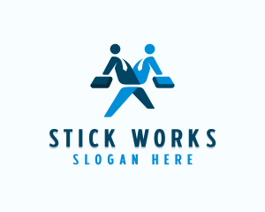 Corporate Work Employee  logo design