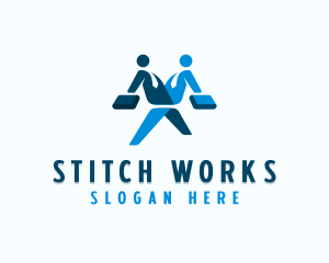 Corporate Work Employee  logo design