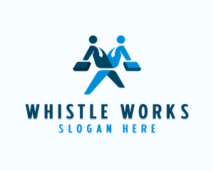 Corporate Work Employee  logo design