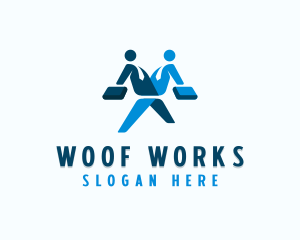 Corporate Work Employee  logo design