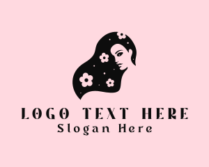 Beautiful Flower Lady logo