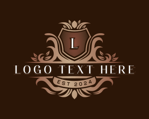 Luxury Shield Crest  logo