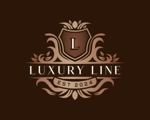 Luxury Shield Crest  logo design