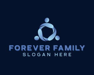 Human Community Family logo design