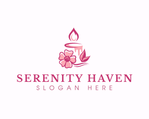Flower Candle Relaxation logo