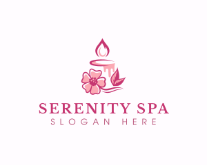 Flower Candle Relaxation logo
