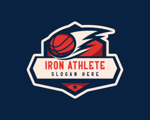 Basketball Tournament Badge logo design