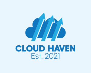 Upload Cloud Application  logo design