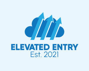 Upload Cloud Application  logo design