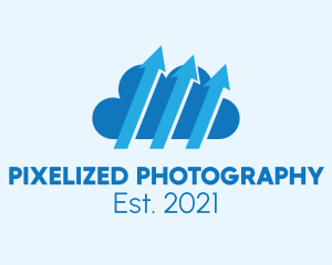 Upload Cloud Application  logo design