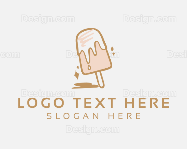 Dairy Sweets Popsicle Logo