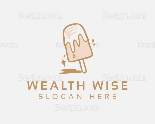 Dairy Sweets Popsicle Logo