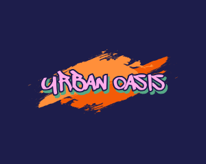 Urban Street Graffiti Wordmark logo