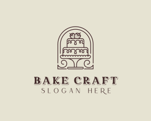 Wedding Cake Baker logo design