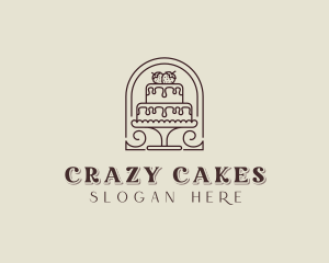 Wedding Cake Baker logo design