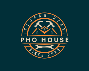 House Renovation Repair logo design