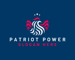 Patriot Eagle America logo design