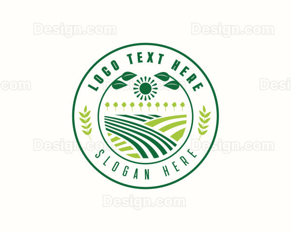 Plant Farm Greenery Logo