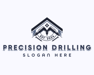 Remodel Drill Contractor logo design