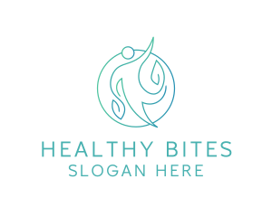 Healthy Person Wellness logo design