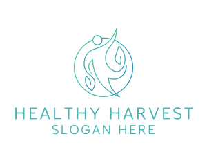 Healthy Person Wellness logo design