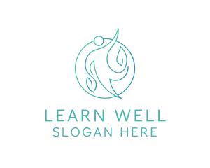 Healthy Person Wellness logo design