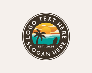 Beach Vacation Holiday logo