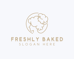 Feminine Chef Confectionery logo design