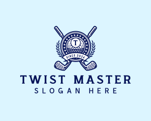 Golf Sports Tournament logo design