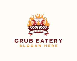 Beer Grill Restaurant logo design