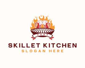 Beer Grill Restaurant logo design