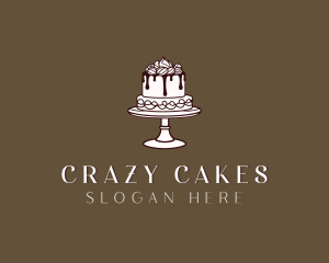 Wedding Cake Culinary logo design