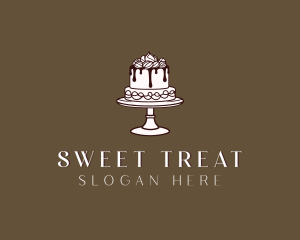 Wedding Cake Culinary logo design