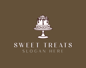 Wedding Cake Culinary logo design