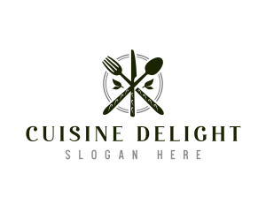 Dining Cutlery Restaurant logo design