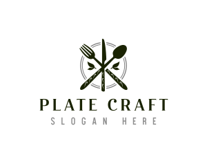 Dining Cutlery Restaurant logo design