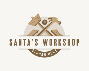 Carpentry Woodwork Workshop logo design