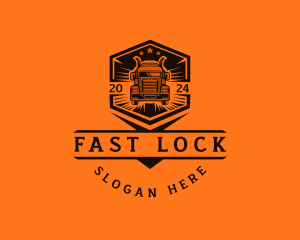 Fast Truck Logistics logo design