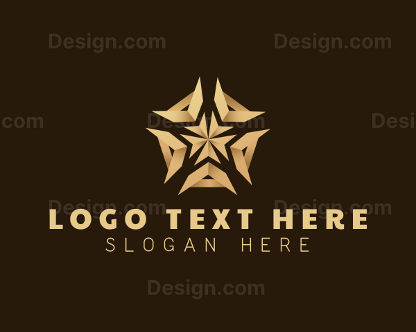 Professional Star Startup Logo