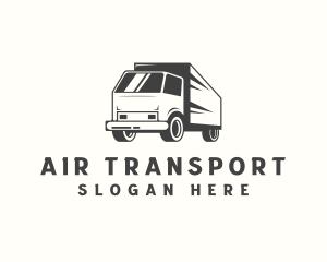 Transport Truck Logistics logo design