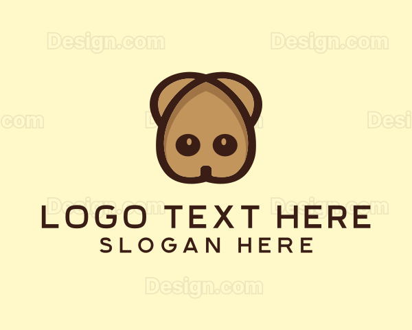 Teddy Bear Toy Logo