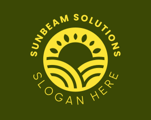 Farm Sun Landscape  logo