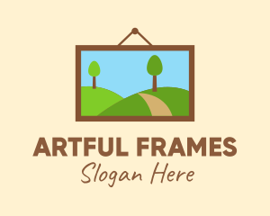 Environmental Picture Frame logo design