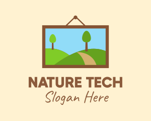 Environmental Picture Frame logo design