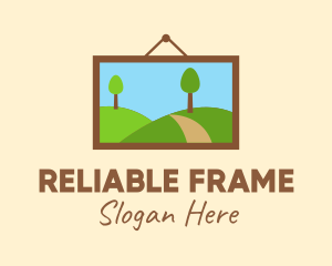 Environmental Picture Frame logo design