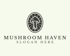 Mushroom Fungus Farm logo design