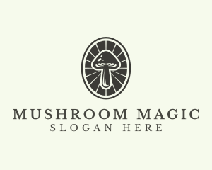 Mushroom Fungus Farm logo design