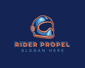 Headgear Helmet Rider logo