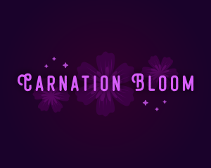 Whimsical Flower Blossom logo design